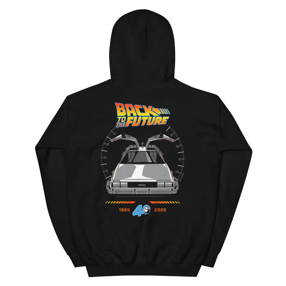 Back to the Future 40th Anniversary Hoodie