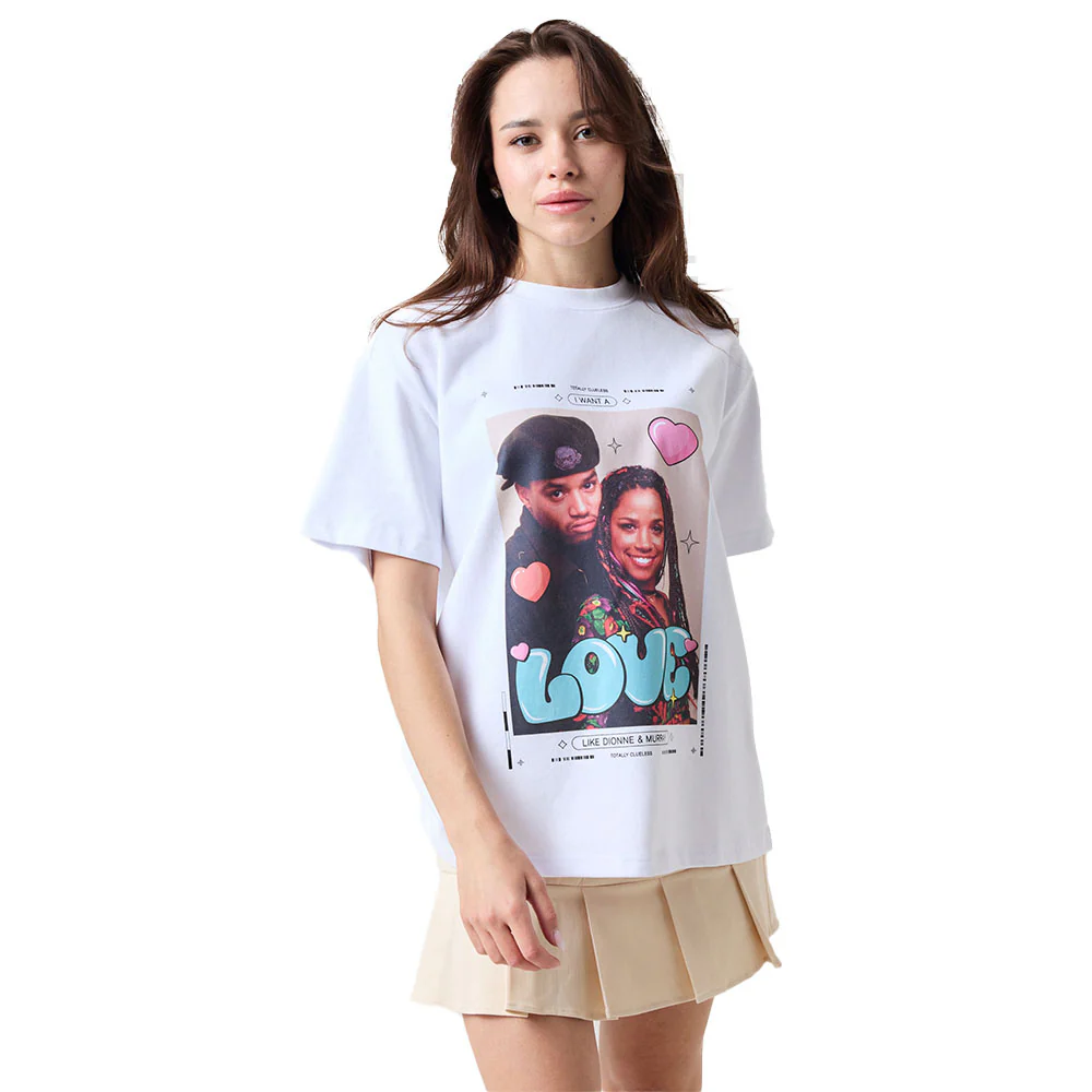 Clueless Donnie & Love Oversized T-Shirt by Samii Ryan - Image 4