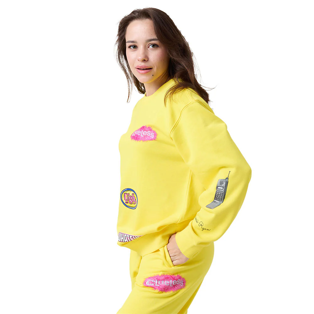 Clueless Graphic Crewneck by Samii Ryan - Image 4