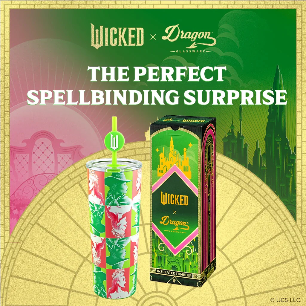 Dragon Glassware x Wicked 24 oz Tumbler - Portraits - Image 2