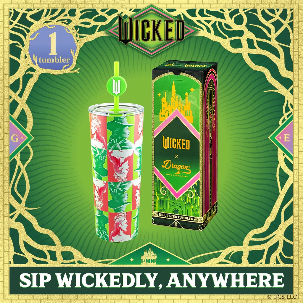 Dragon Glassware x Wicked 24 oz Tumbler - Portraits - Image 5