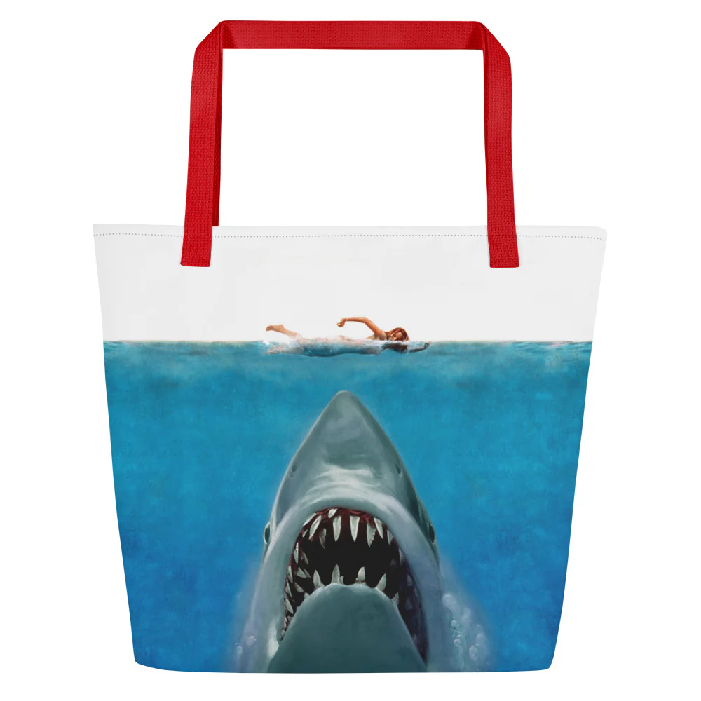 Jaws 50th Anniversary Beach Bag