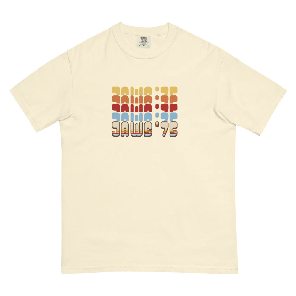 Jaws 50th Anniversary T-Shirt - Image 2