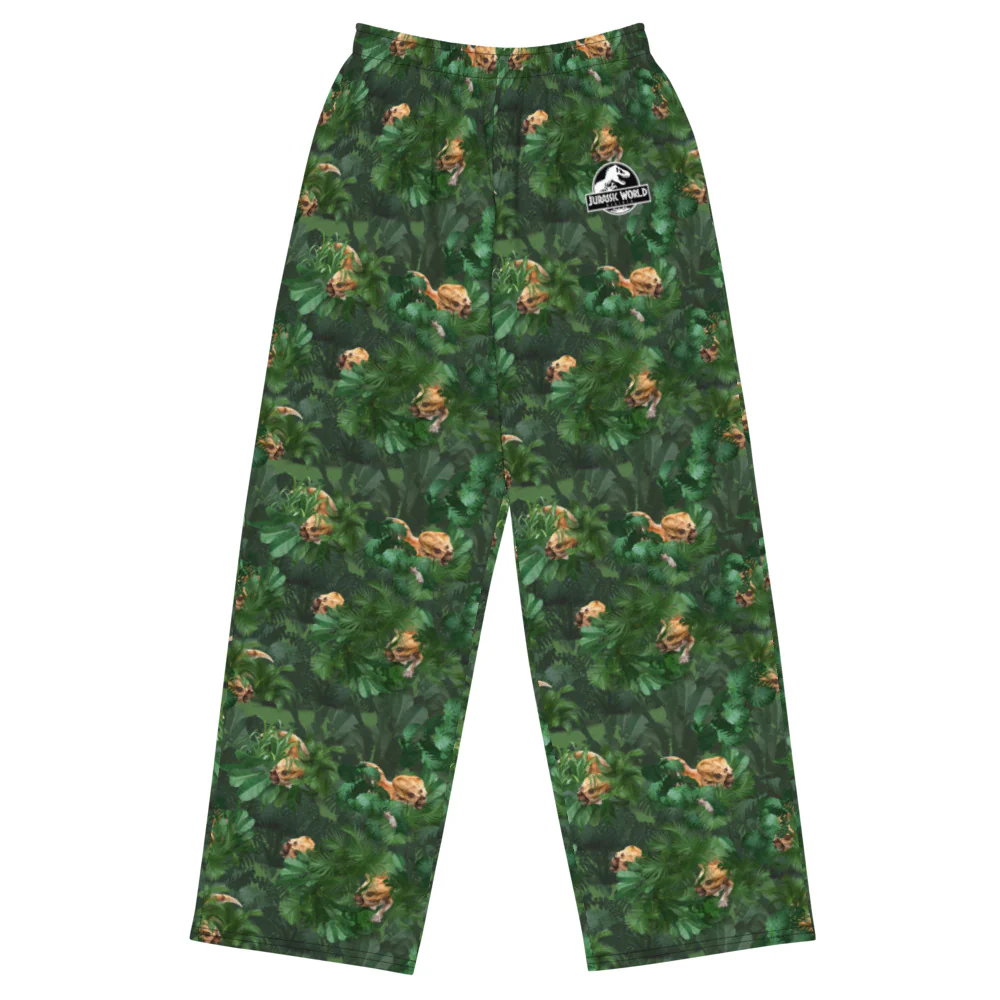 Jurassic World: Rebirth Aquilops Colossal Patterned Wide-Leg Pants