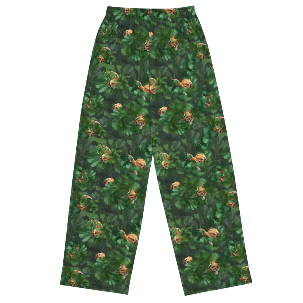 Jurassic World: Rebirth Aquilops Colossal Patterned Wide-Leg Pants - Image 2