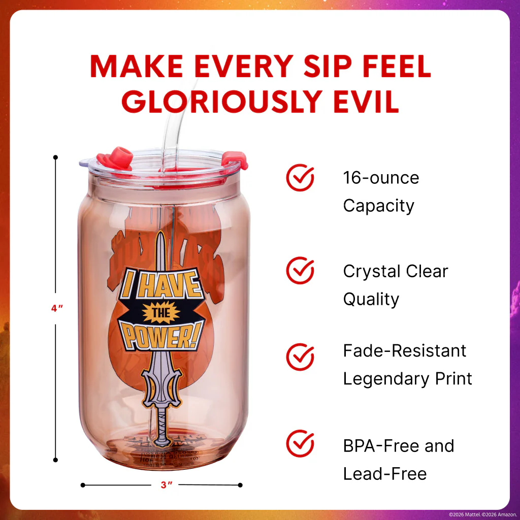 Masters of the Universe 2026 Movie Drinking Glasses - Image 11