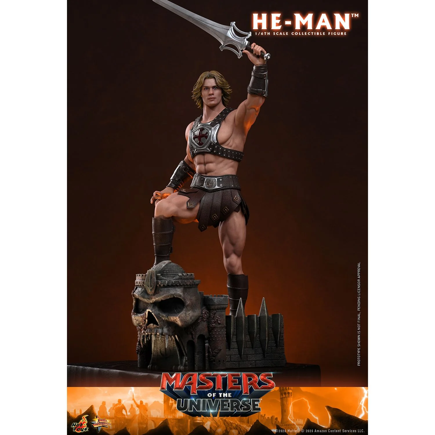 Masters of the Universe He-Man Sixth Scale Hot Toys Figure - Image 8