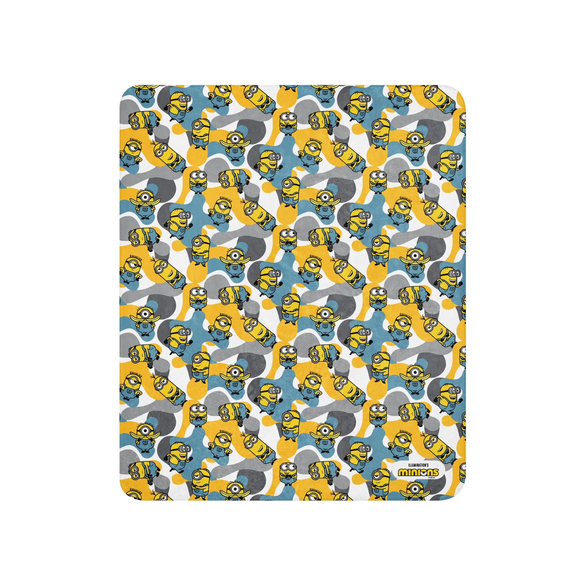 Minions Sherpa Blanket Camo - Image 3