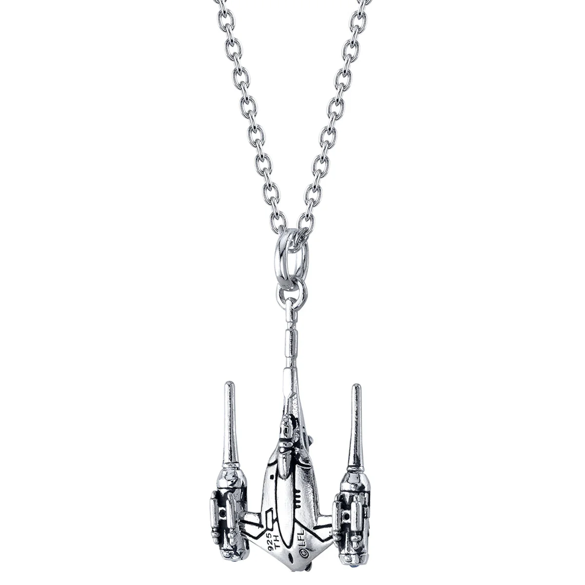 Star Wars x RockLove Naboo N-1 Starfighter Necklace - Image 3