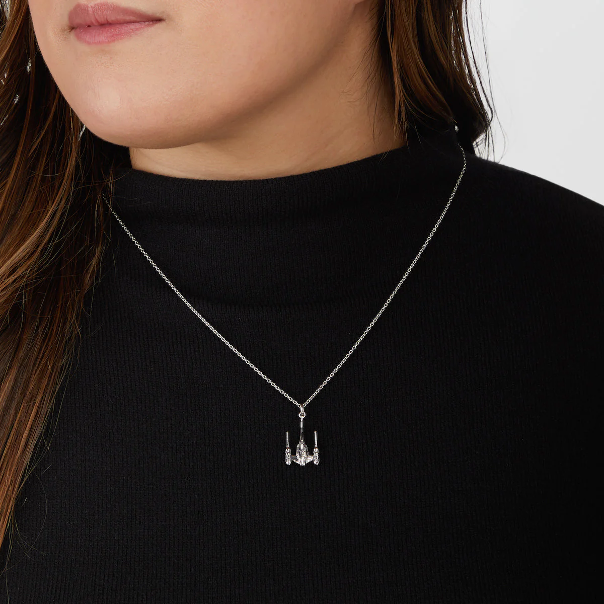 Star Wars x RockLove Naboo N-1 Starfighter Necklace - Image 5