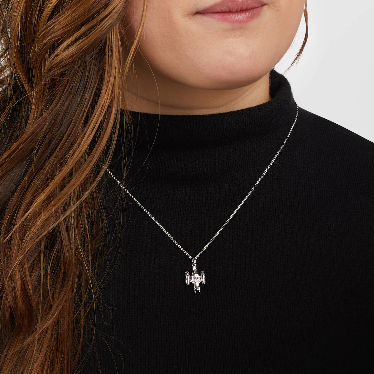 Star Wars x RockLove Razor Crest Sterling Silver Necklace - Image 4