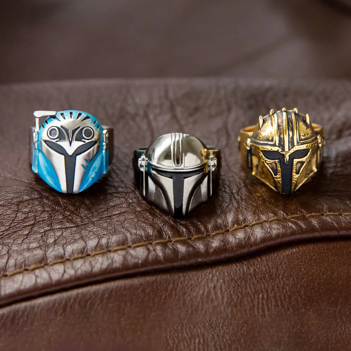 Star Wars x RockLove The Mandalorian Helmet Ring - Image 12
