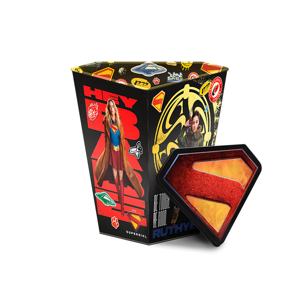 Supergirl S-Shield Icons Popcorn Bucket