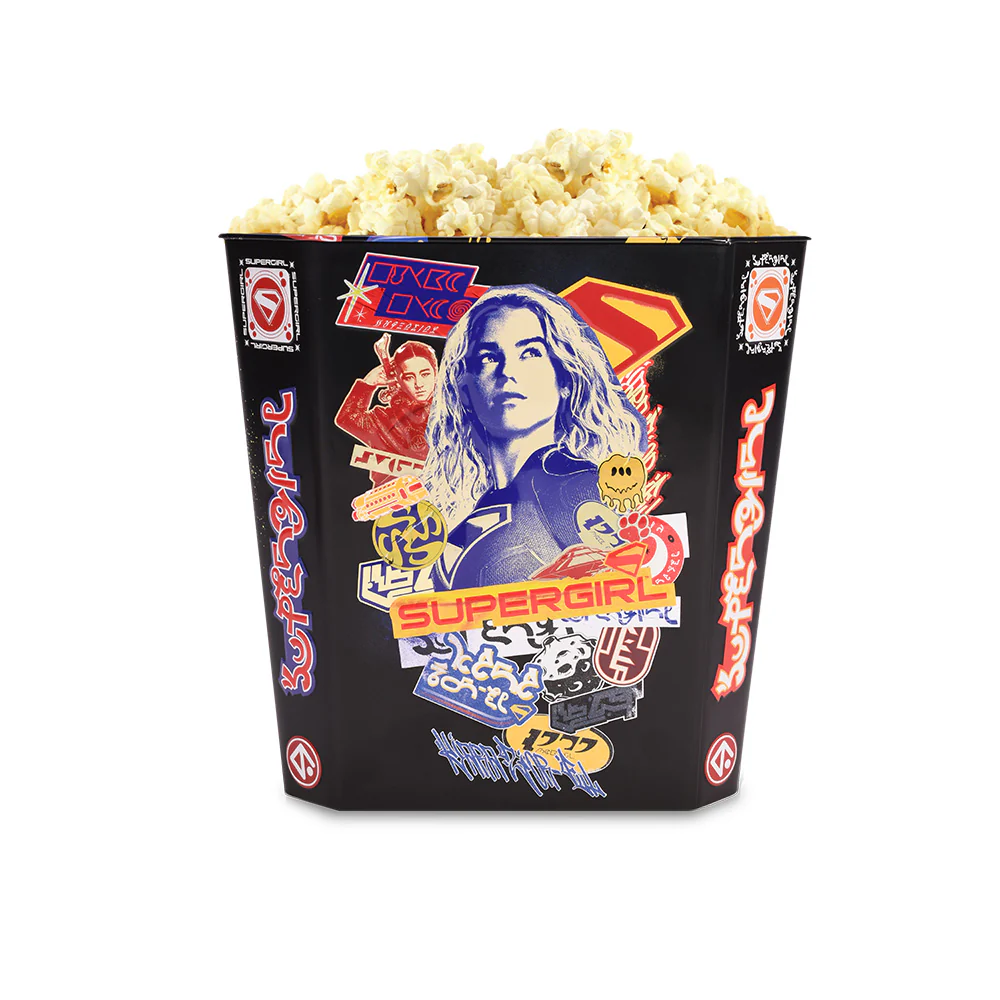 Supergirl S-Shield Icons Popcorn Bucket - Image 4