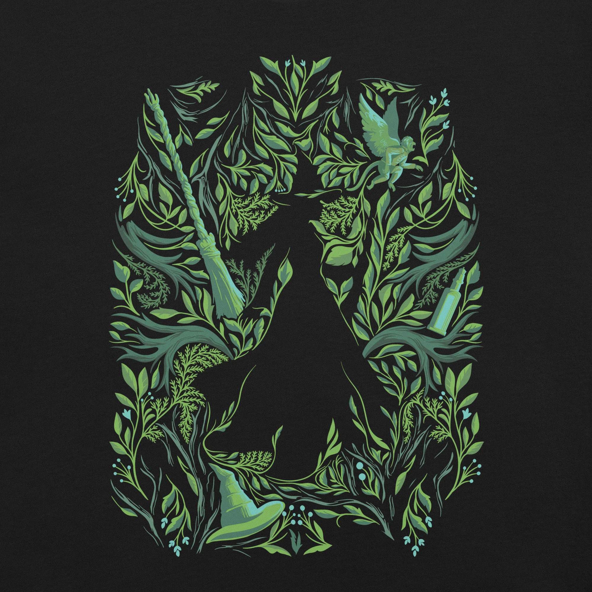 Wicked: For Good Elphaba Greenery T-Shirt - Image 2