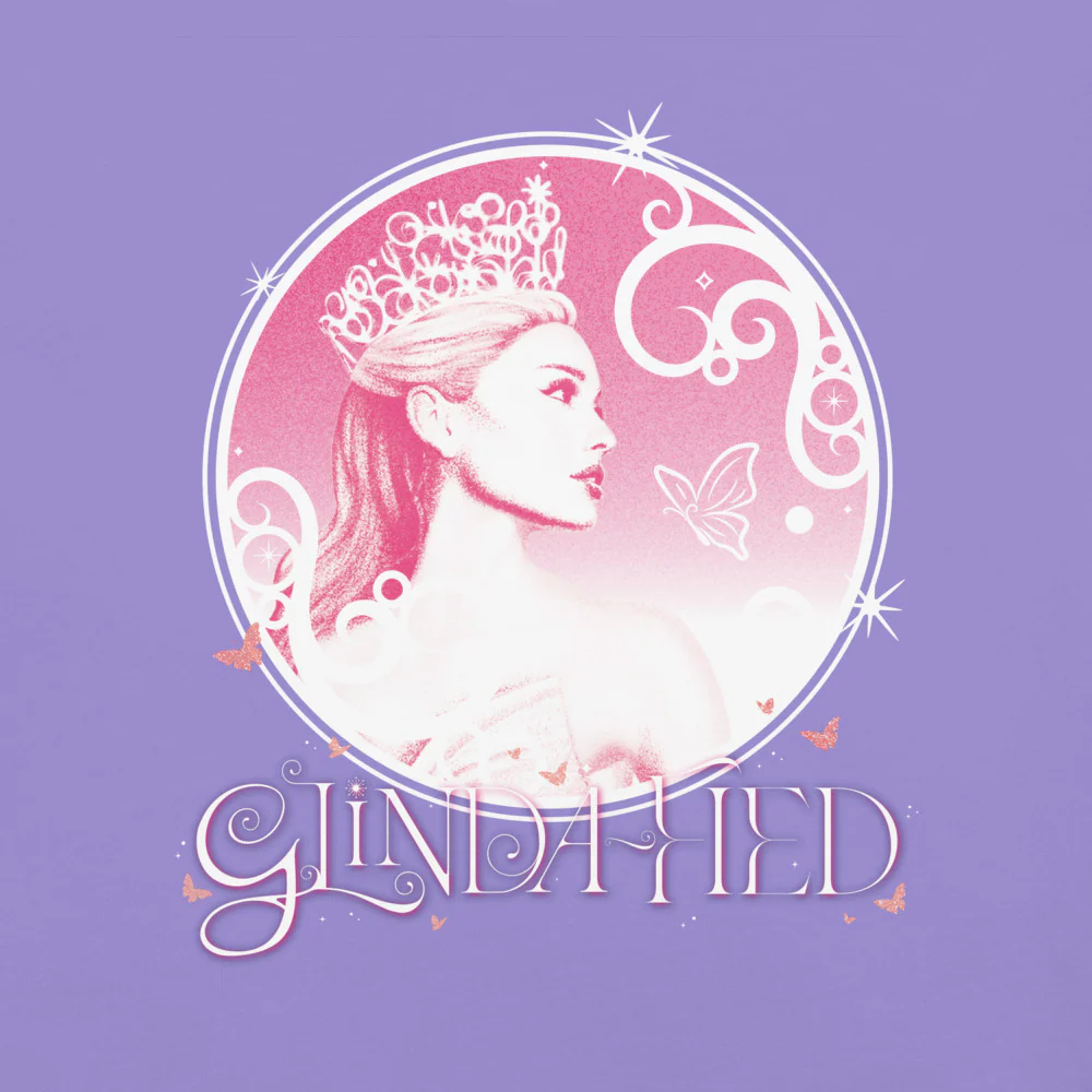 Wicked Glinda-fied Portrait Comfort Colors T-Shirt - Image 4